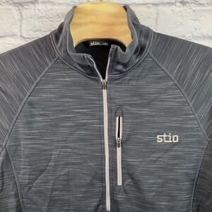 Stio Men Gannett Peak Half Zip Pullover Long Sleeve Fleece Outdoor Hiking Sz XL